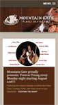 Mobile Screenshot of mountaingatefamilyrestaurant.com